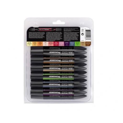 Zestaw Promarkerów Winsor&Newton, 13szt Manga Steampunk - 4